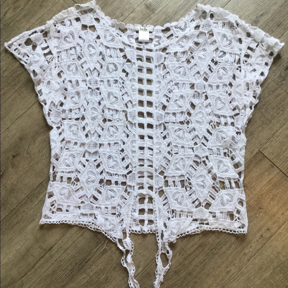 Isela Crocheted Top